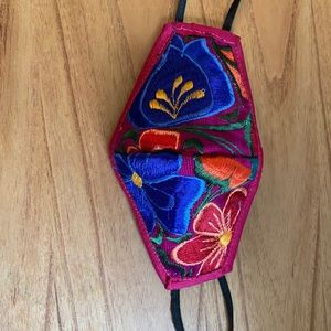 Embroidered Face Mask
